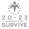 Logo des Podcasts 20-23 mankind will survive